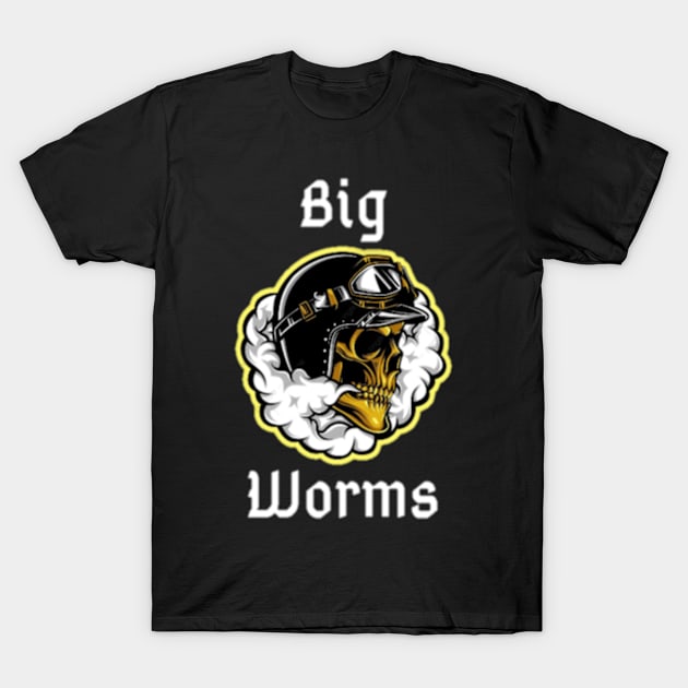 Big worm T-Shirt by Clewg